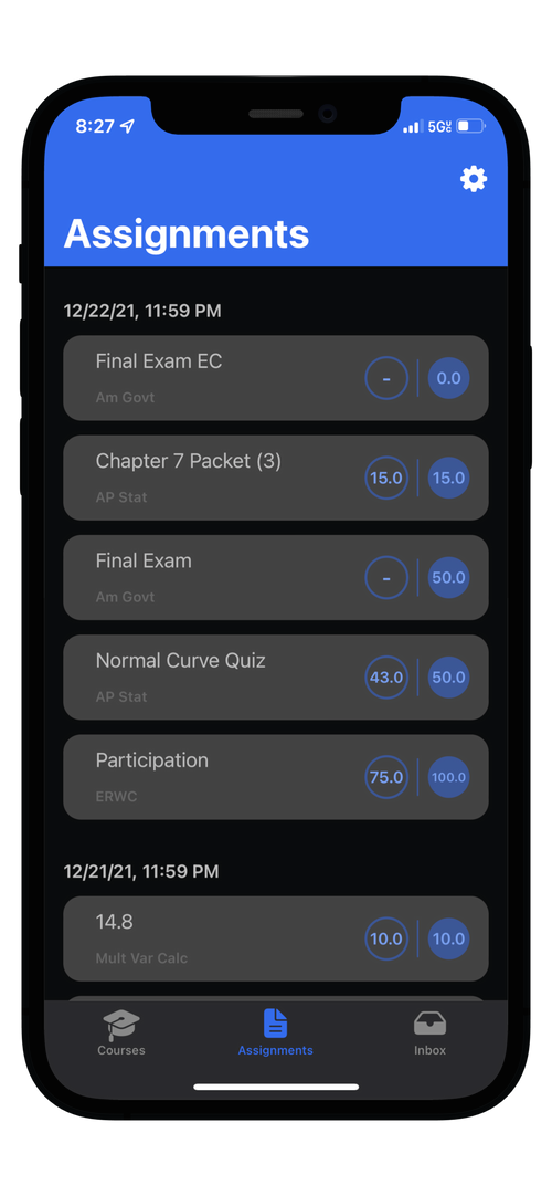 Rift Assignments Screenshot